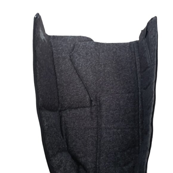 BOC Mckenna Black Vegan Leather Tall Riding Boots - Picture 7 of 11